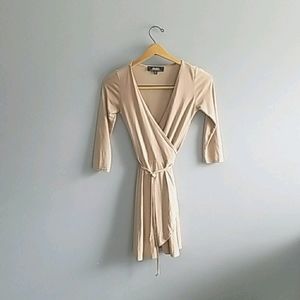 Lulu's suede feel ballet dress